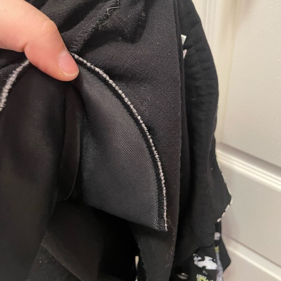 VINTAGE Two Piece Nancy Bolen City Girl Black Animal Jacket and Tank Size L - Picture 3 of 12